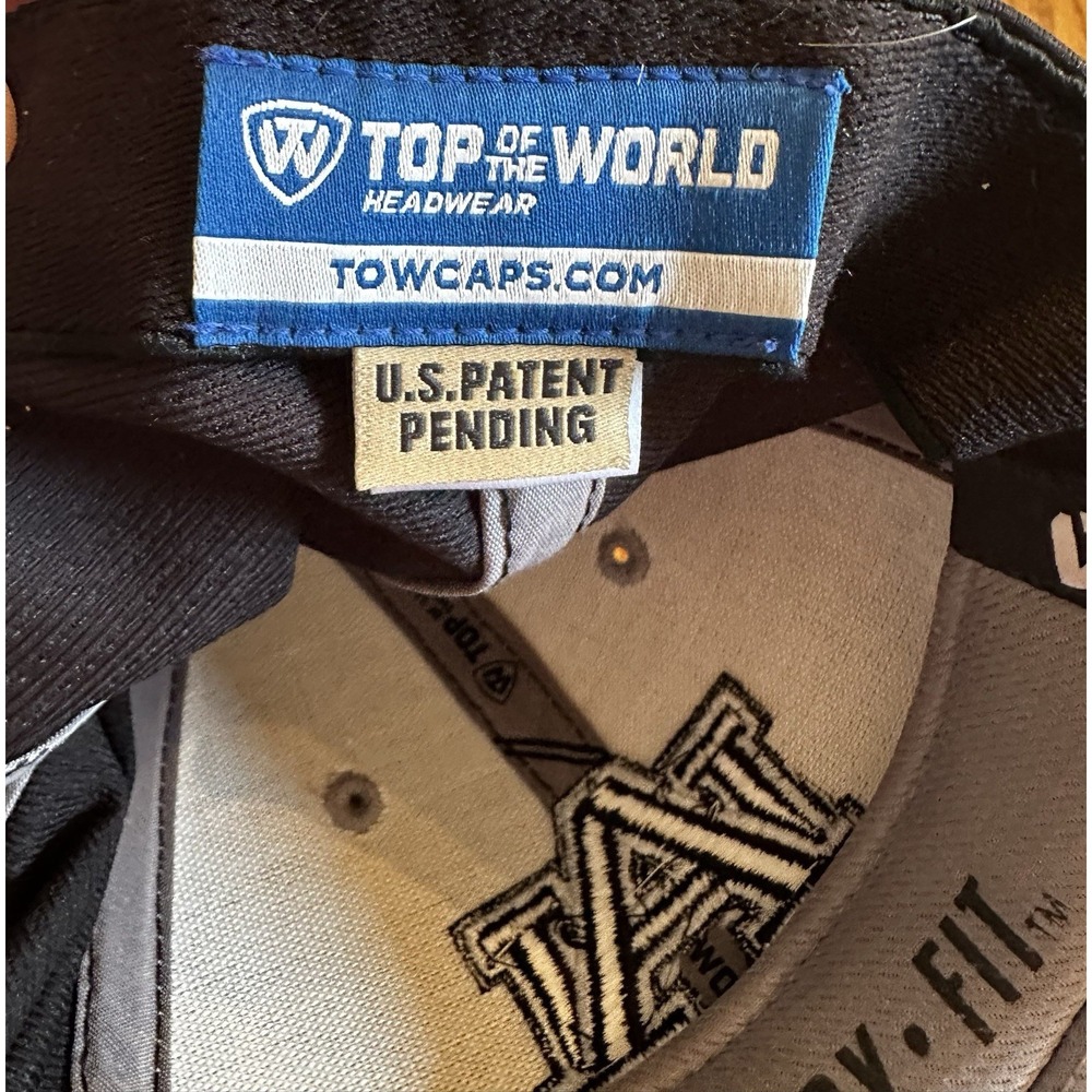 Top of the World Auburn Tigers Hat Gray Black Memory Fit NCAA Cap Mens L/XL - Picture 4 of 4